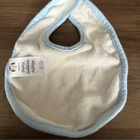 Gerber Bibs | Blue Bear Bibs | Boy Bibs | OS - Picture 5 of 5